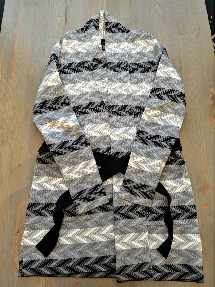 Black and white cardigan