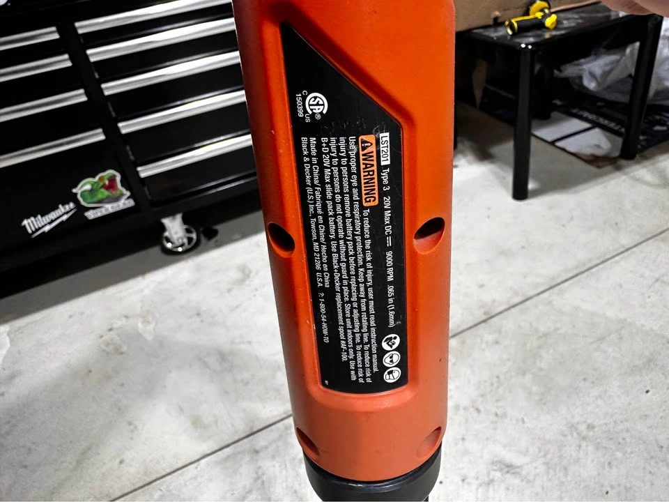 Black+Decker LST201 20V Max String Trimmer (Tool Only) - photo 3