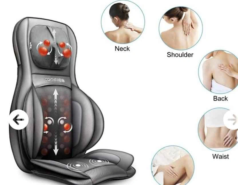 Neck & Back Massager with Heat & Compression