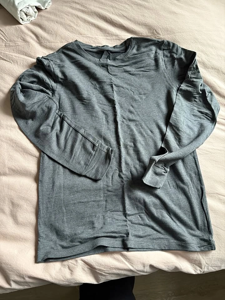 Uniqlo HEATTECH Cotton Long Sleeve Thermal Tops – 4 Pieces – New