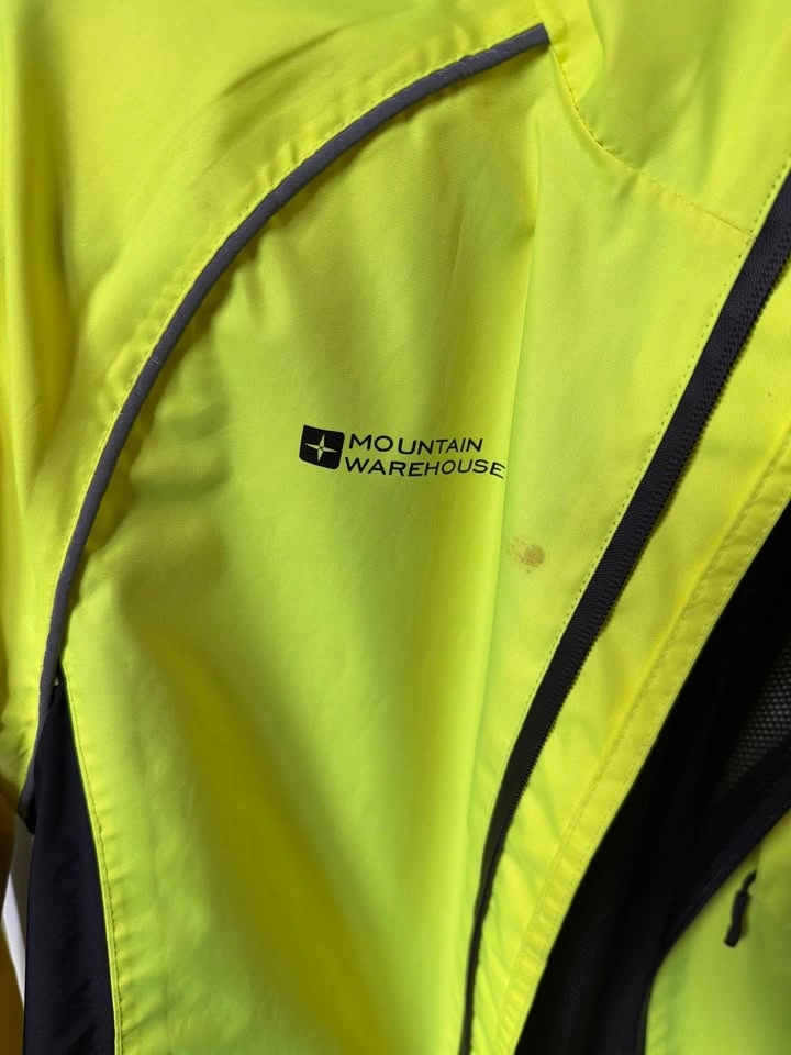 Mountain Warehouse Active Neon Yellow Cycling Jacket – XXS - photo 3