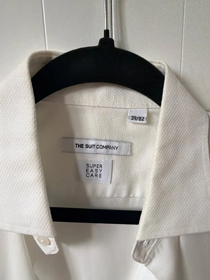 The Suit Company Men's White Dress Shirt – Size 39/82 (M) - photo 2