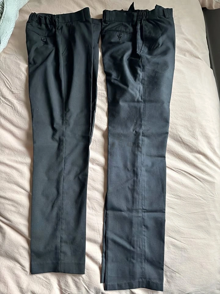 NEXT Boys' Black Dress Pants – 14Y – 2 Pairs