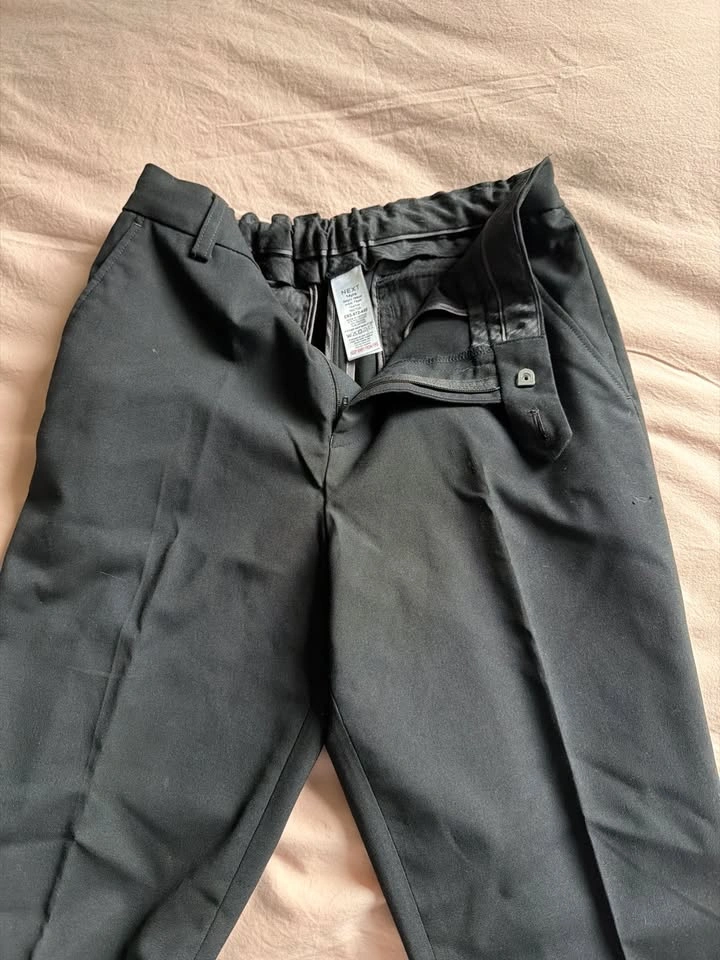 NEXT Boys' Black Dress Pants – 14Y – 2 Pairs - photo 3