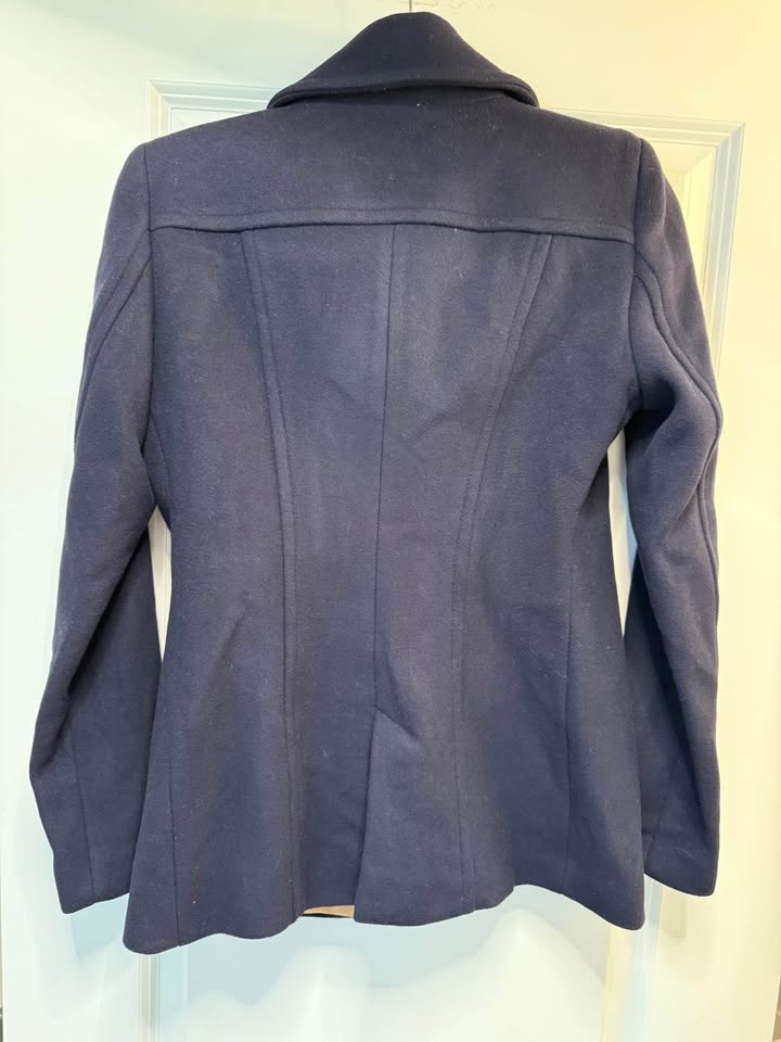 Zara women’s double breasted peacoat - photo 2