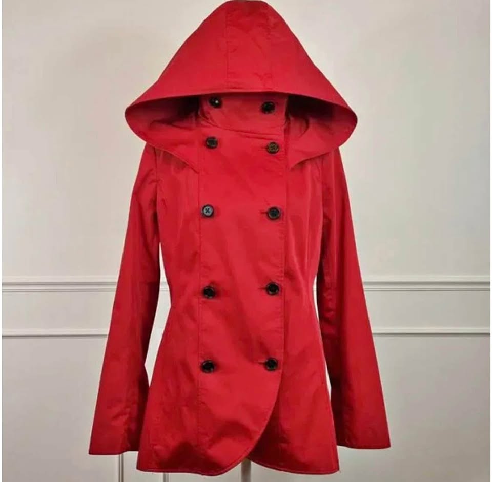 Soia & Kyo little red riding hood trench coat