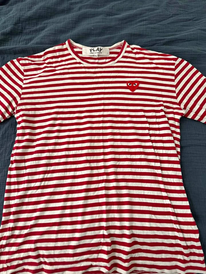 Comme des Garçons Play Striped T-Shirt