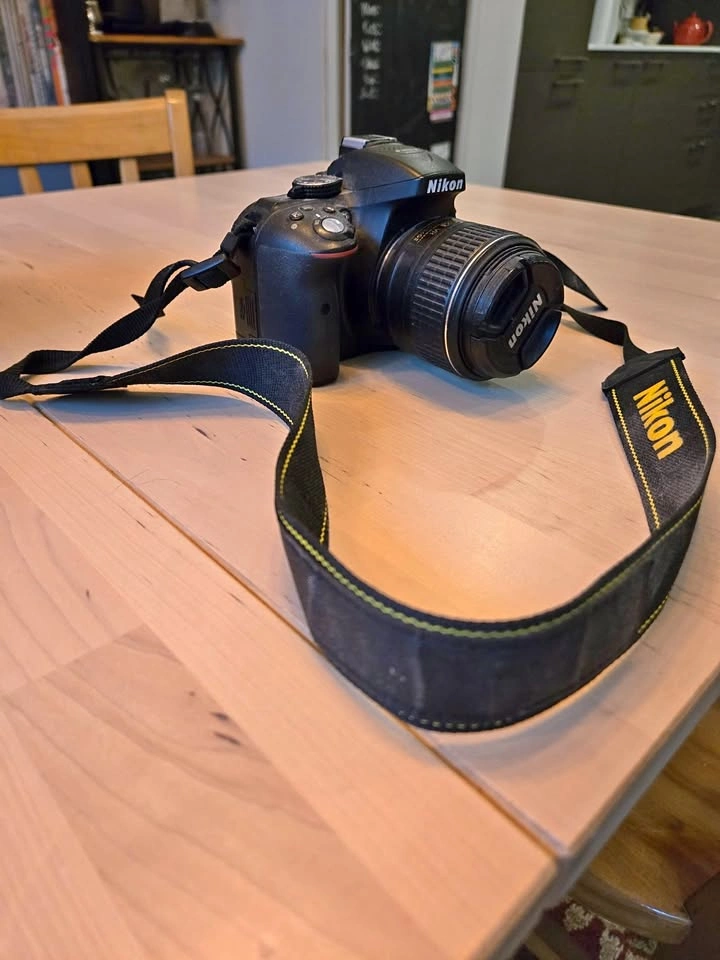 Nikon D5300 with 18-55mm lens