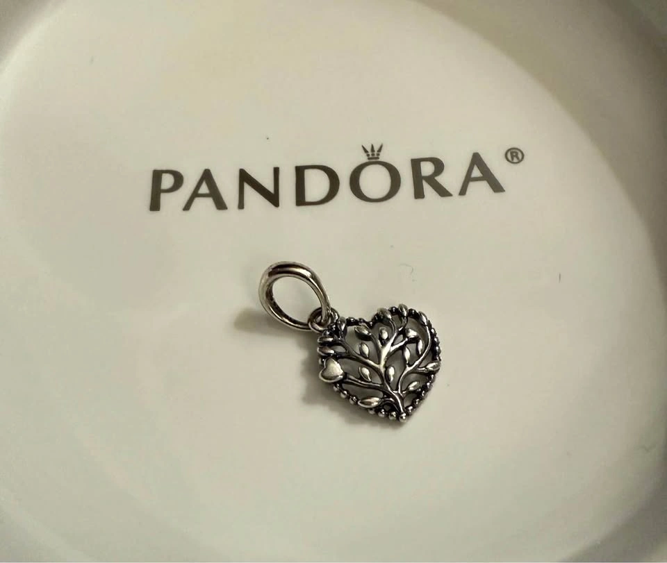 Pandora Flourishing Hearts Dangle Charm
