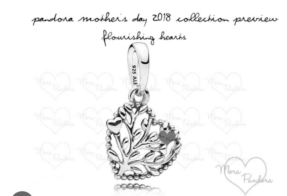 Pandora Flourishing Hearts Dangle Charm - photo 4