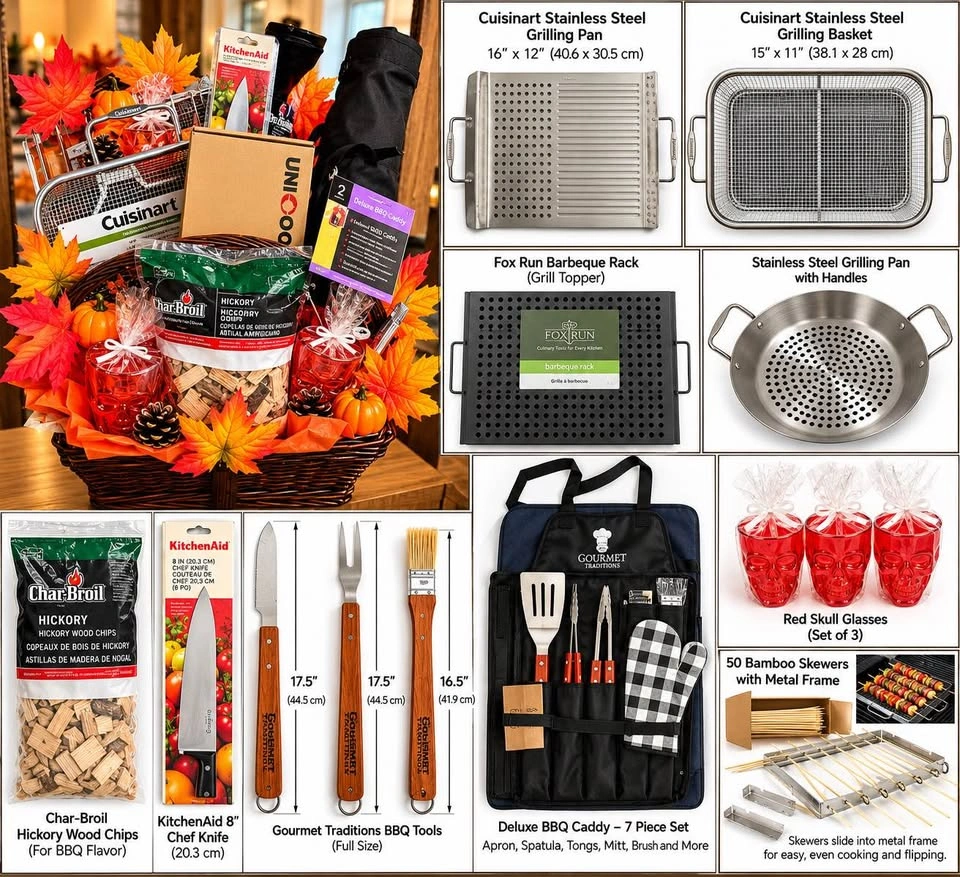 FALL BBQ GIFT BASKET – Cuisinart, Gourmet Traditions & MORE - photo 2