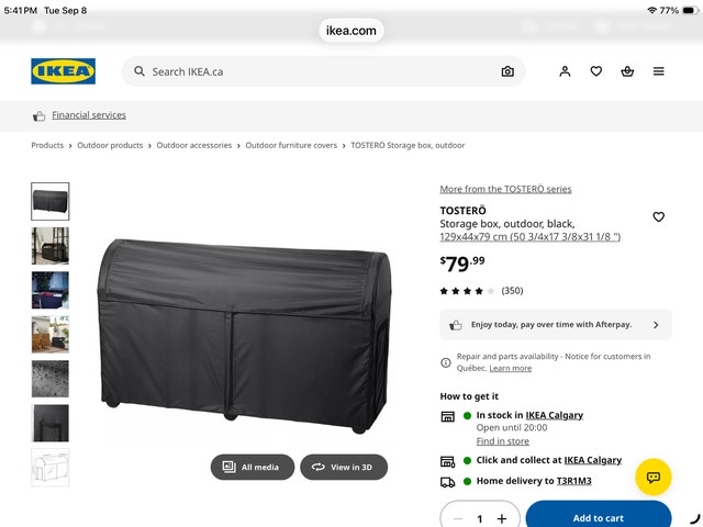 Ikea Storage Box (New)