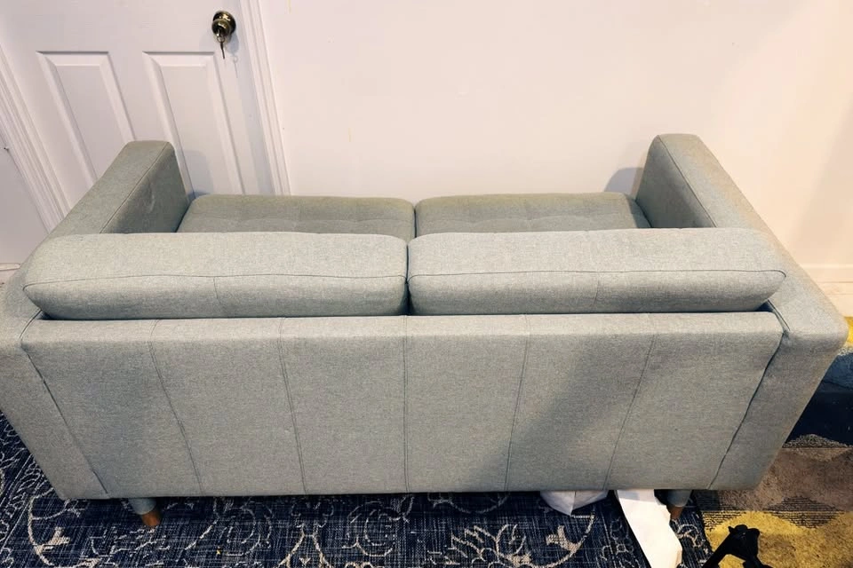 IKEA MORABO 3-seat Sofa, Gunnared Light Green Good - photo 2