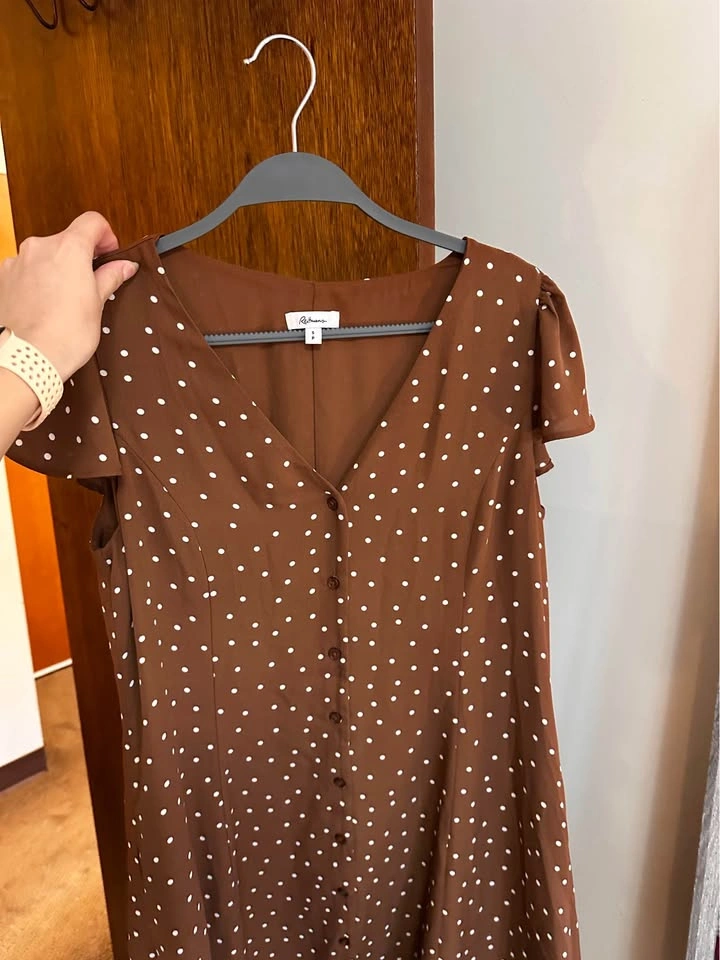 Reitmans Polka Dot Dress Small - photo 3