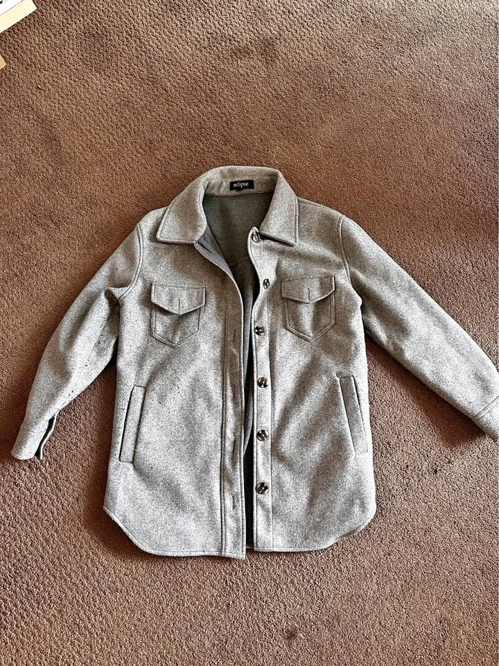 Eclipse Grey Shacket