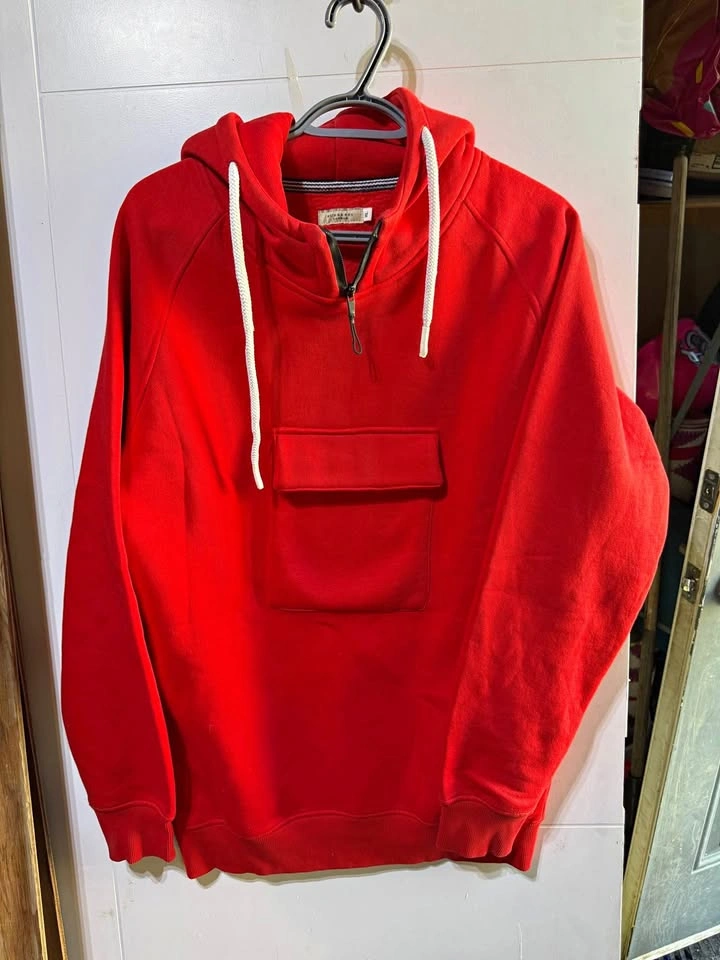 Burberry Red pullover Hoodie