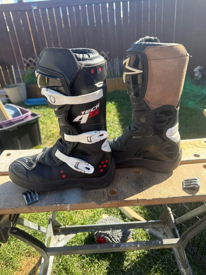 Alpinestars Tech 3 Motocross / Dirt Bike Boots - Size US 6 - photo 2