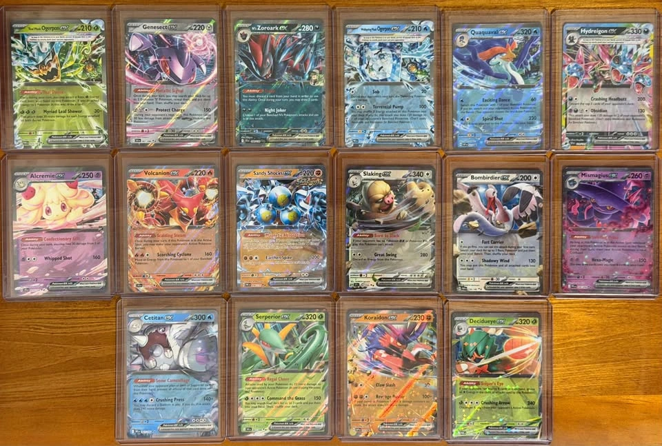 Pokemon TCG Card Lot – 16 Ultra Rare ex Cards