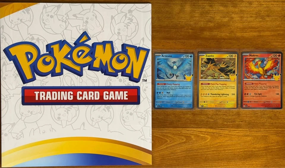 Pokemon 30th Anniversary Poster Collection - Legendary Birds