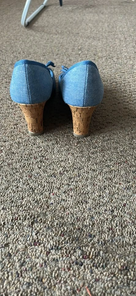 Dexflex Comfort Denim Wedge Heels - photo 2