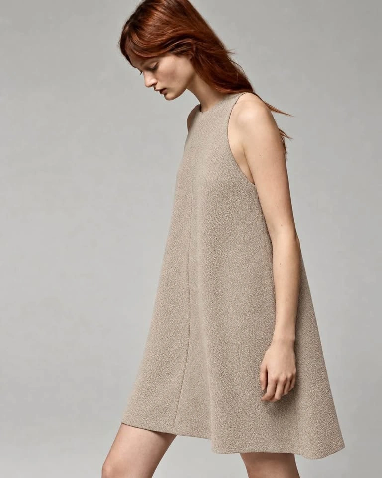 Wilfred Le Fou Trompette Dress Beige Size S