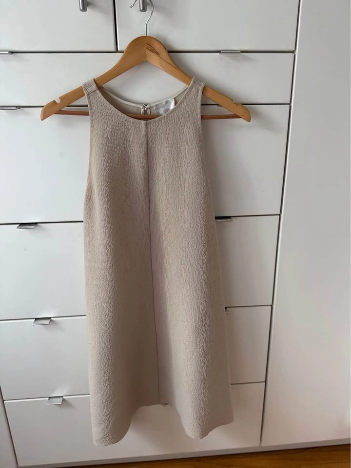 Wilfred Le Fou Trompette Dress Beige Size S - photo 3