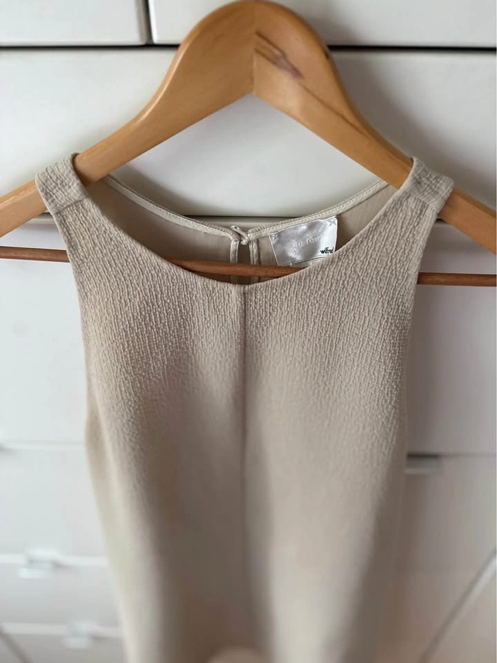 Wilfred Le Fou Trompette Dress Beige Size S - photo 5