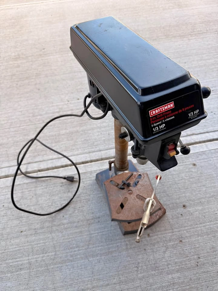 Craftsman 8-in. 5-Speed 1/3 HP Benchtop Drill Press