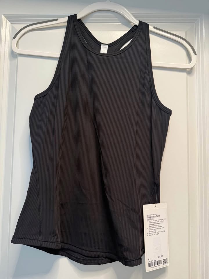 Base pace ribbed racer back tank by Lululemon - photo 4