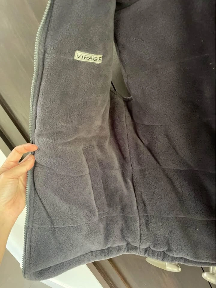 Reversible fleece vest, fits women’s small - photo 2