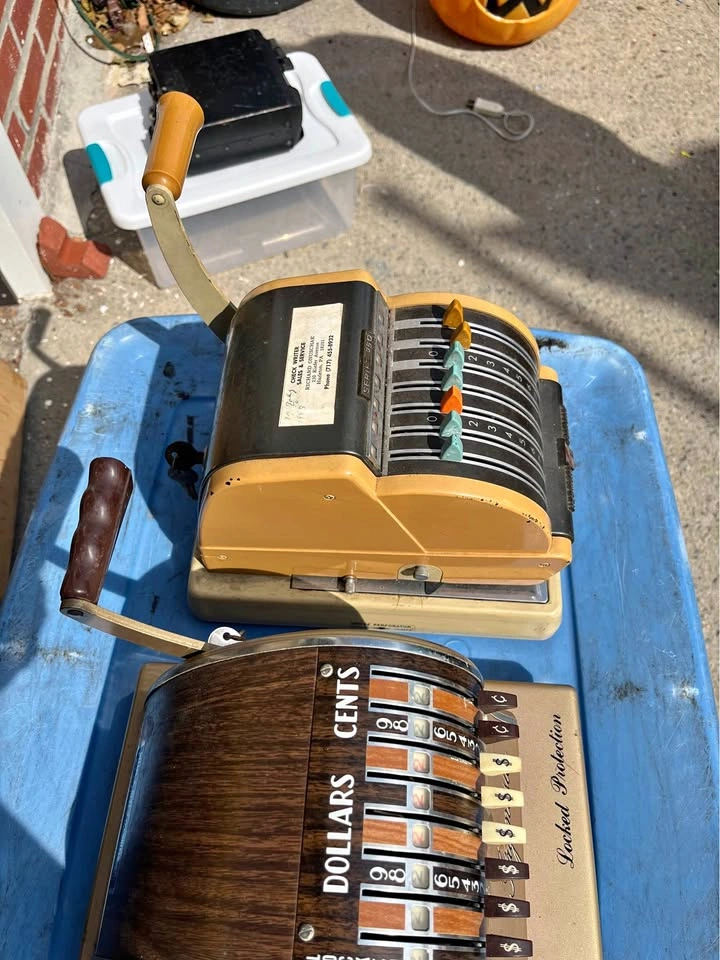 Vintage Paymaster and Series 950 Check Writers