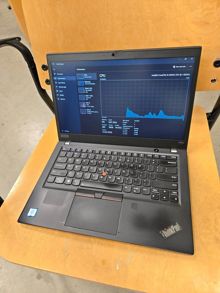 Lenovo T490s I5-8365U, 16GB, 256GB