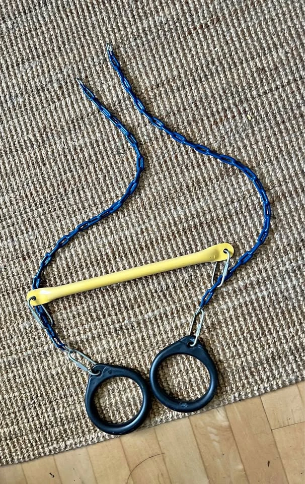 Trapeze Bar and Rings Set