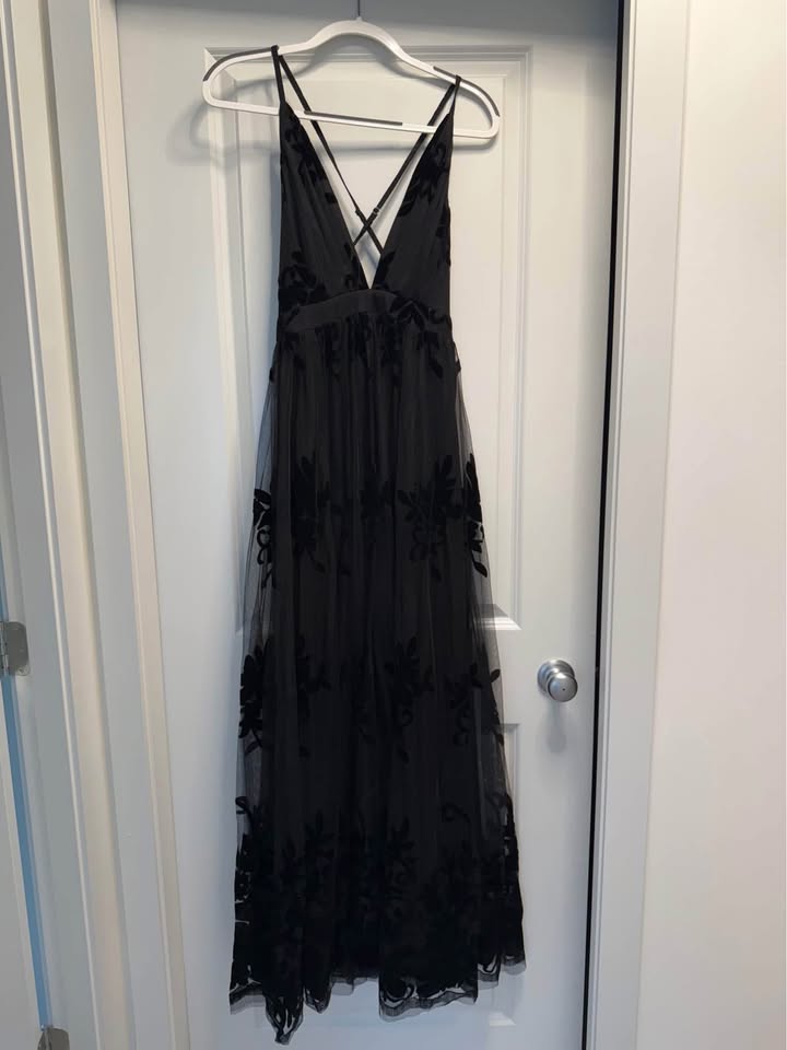 Women’s floral tulle maxi dress by icone - photo 4