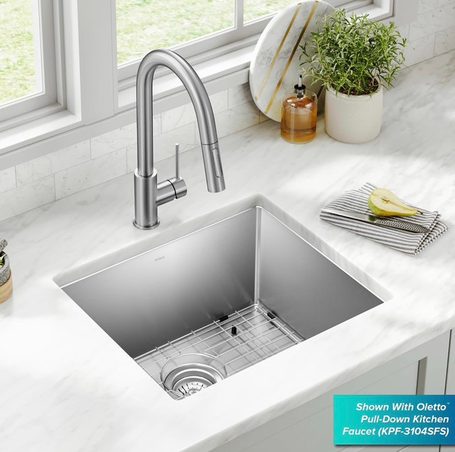 New Kraus KHU101-21 Pro Undermount Stainless Steel Kitchen Sink - photo 2