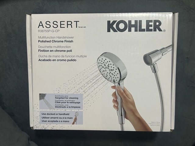 Brand New Kohler Assert Multifunction Handshower