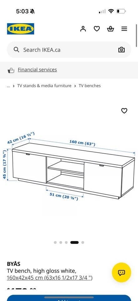 IKEA TV STAND - photo 3