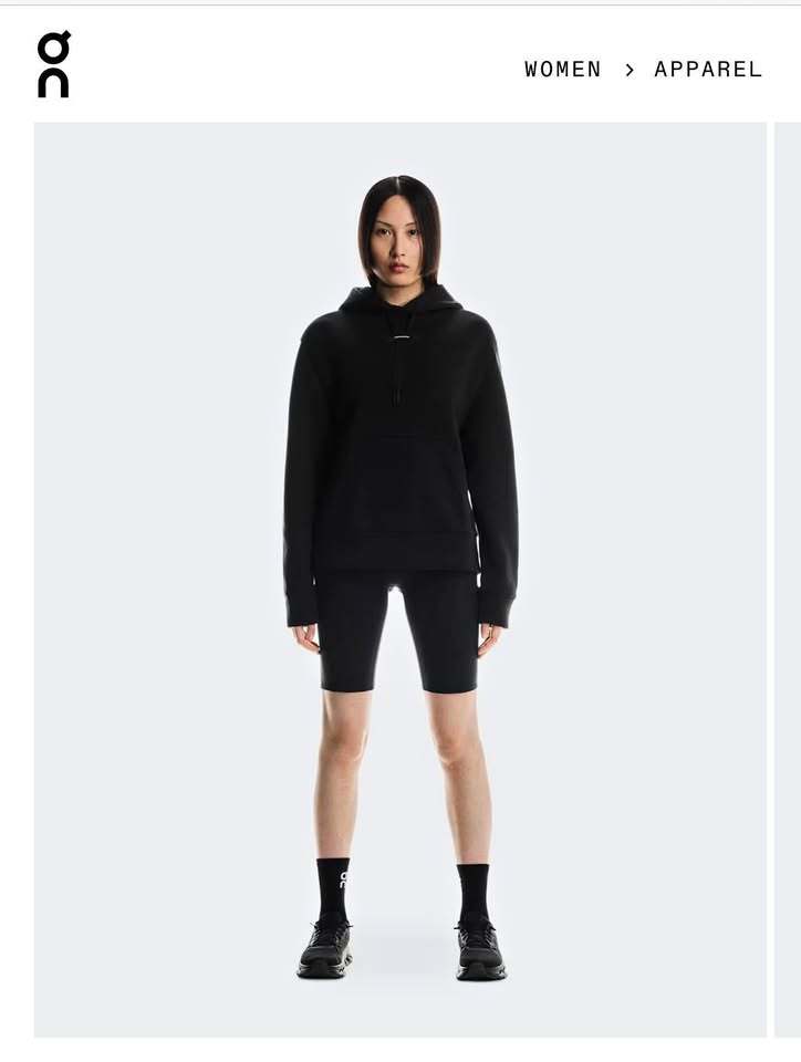 Womens ON Run on clouds hoodie