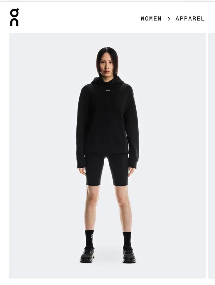 Womens ON Run on clouds hoodie thumbnail