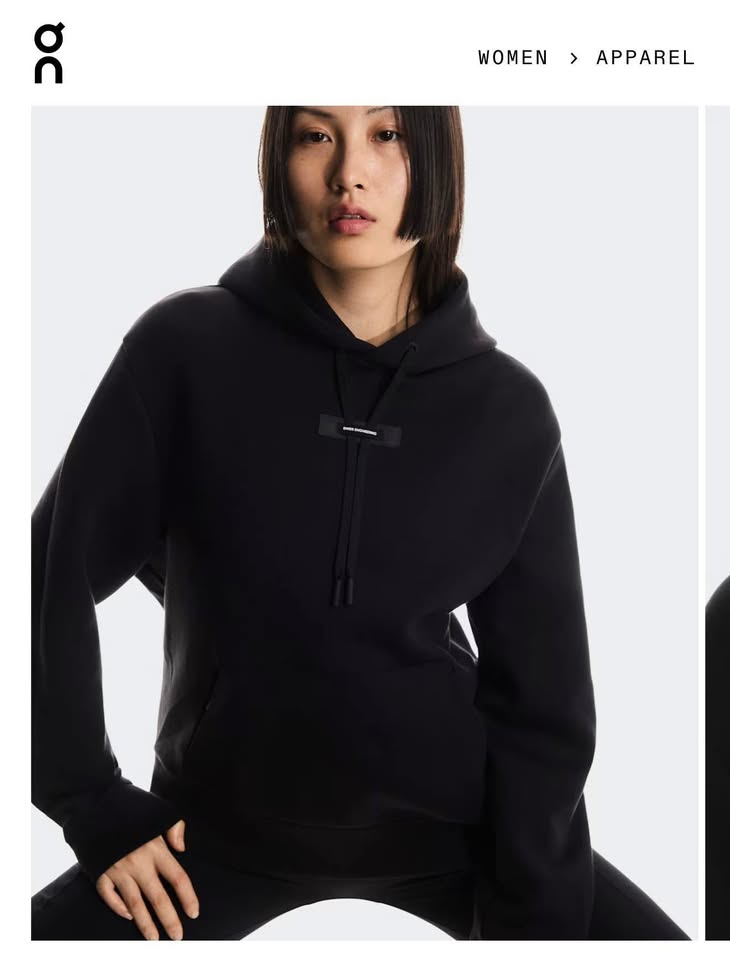 Womens ON Run on clouds hoodie - photo 2
