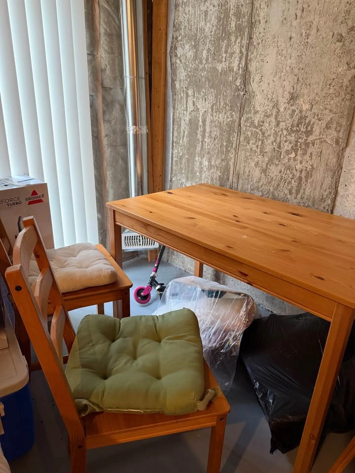Wooden Kitchen Table – $50 - photo 2