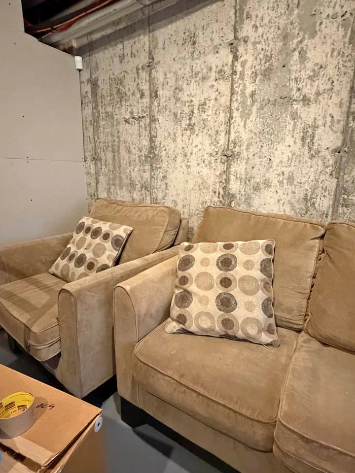 Brown Couch Set – $250 for All