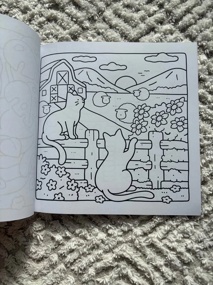 Cat Moment colouring book - photo 2