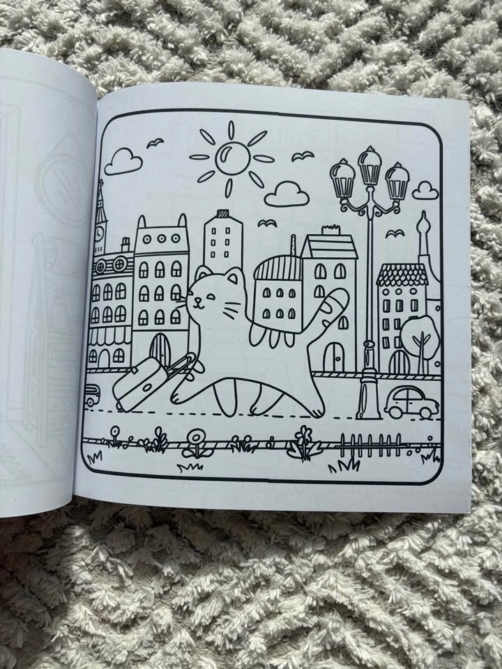 Cat Moment colouring book - photo 4