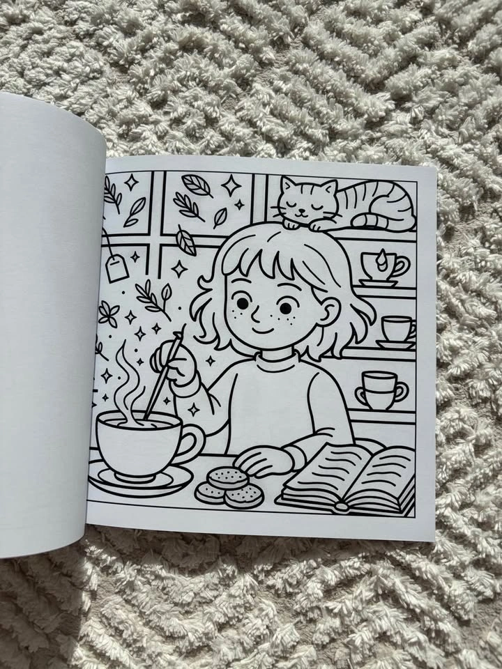 Cottage Witch Coven colouring book - photo 5