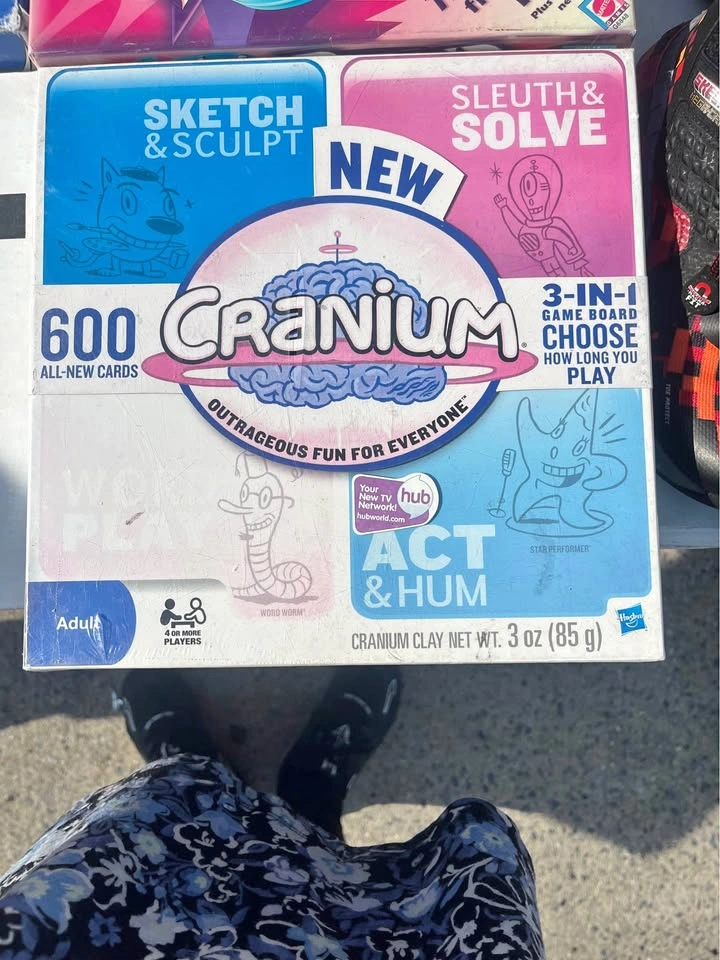 Cranium 3-in-1 Board Game cash & pick up only