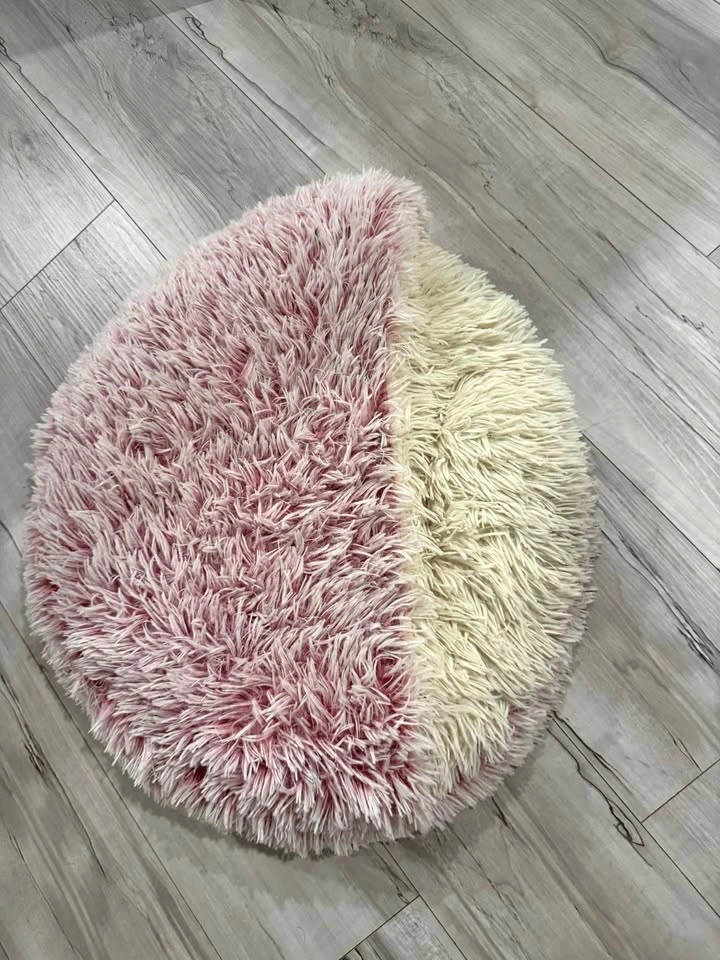 ZaneSun Calming Cat Cave Bed – Hooded Plush & Fluffy