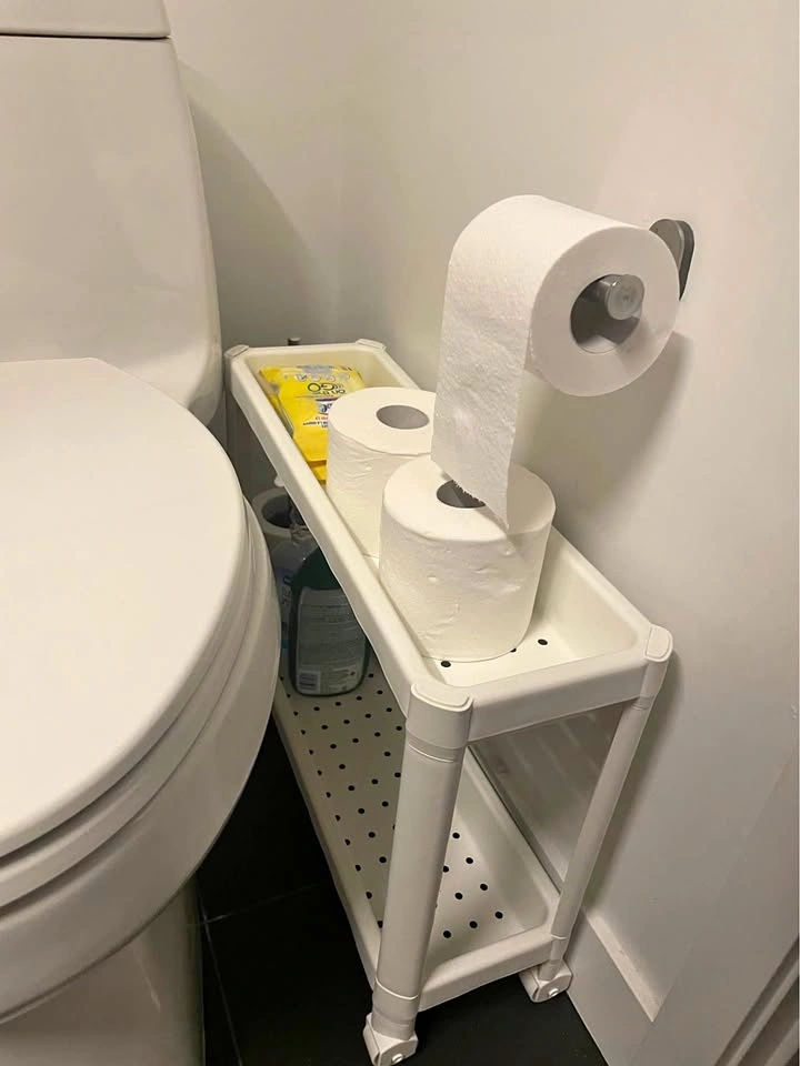 Compact White Cart