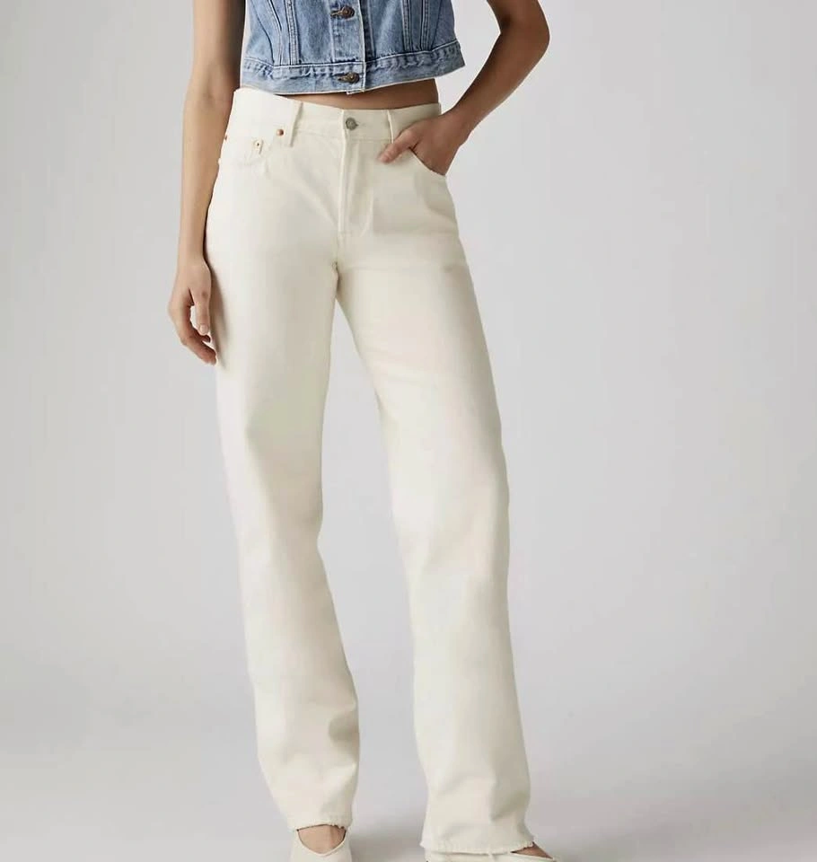 Levi’s 501 white jeans