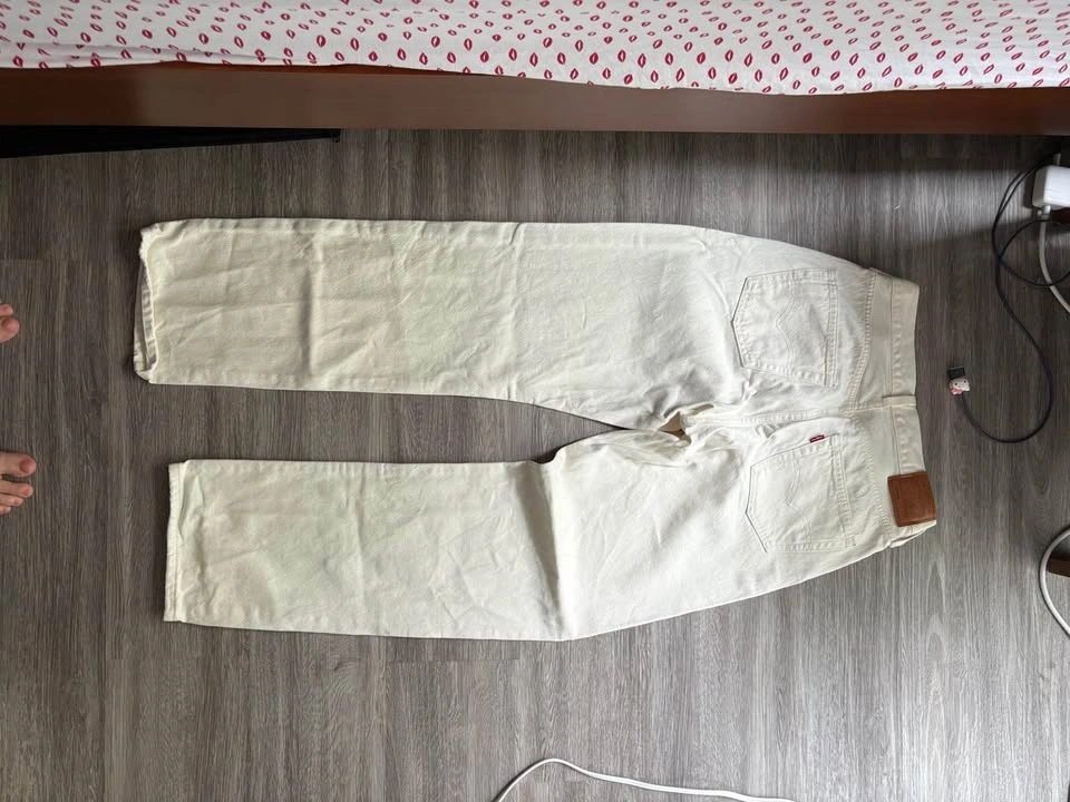 Levi’s 501 white jeans - photo 3
